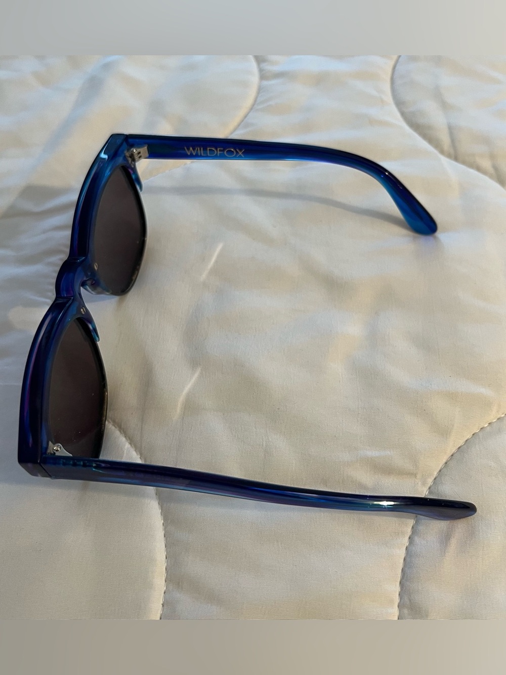 Wildfox Blue Club Fox Sunglases - Picture 4 of 8
